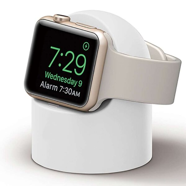 Charger stand for apple watch band
