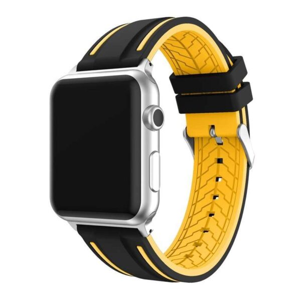 Colorful silicone sport band for apple watch