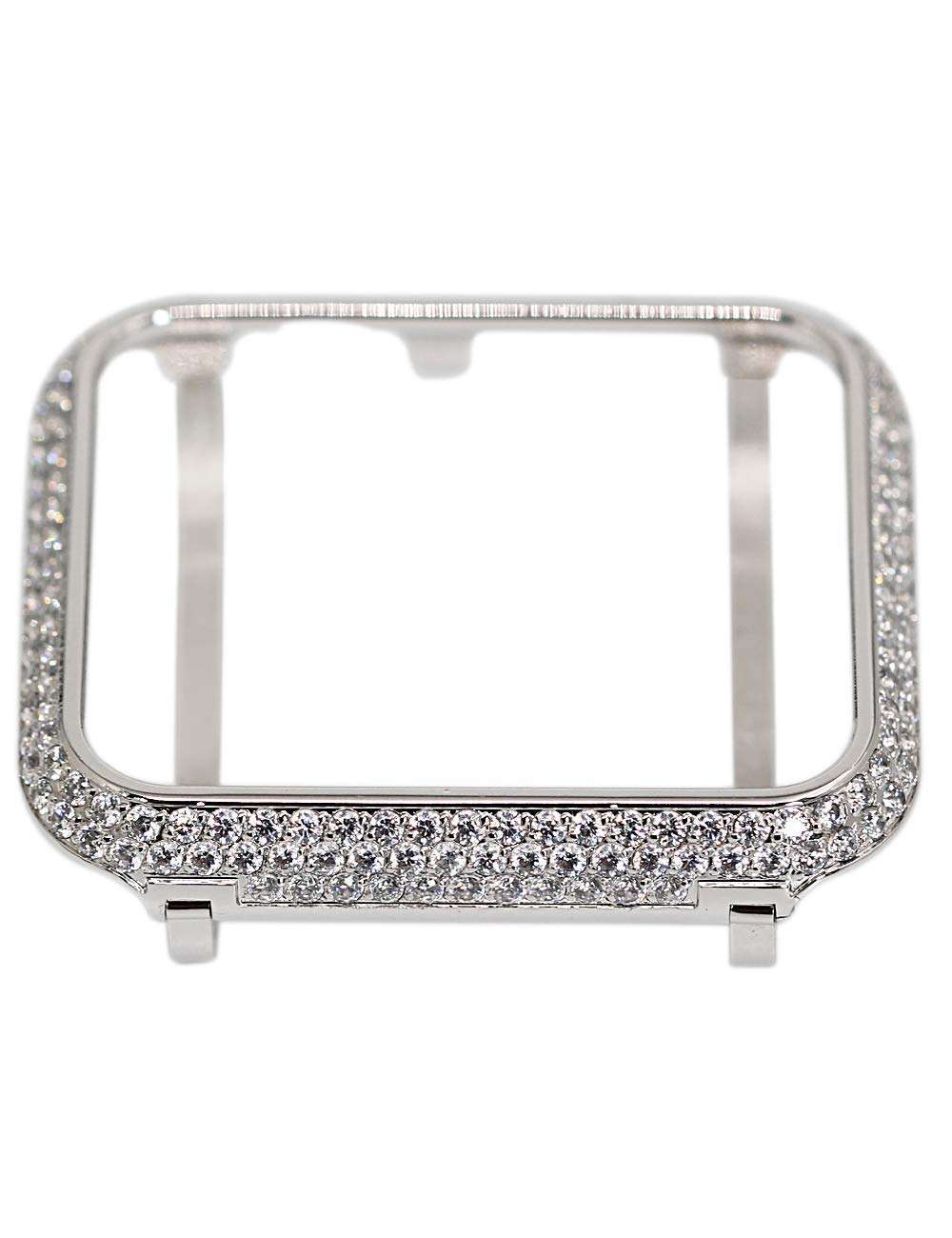 Luxury Diamond Silver Case