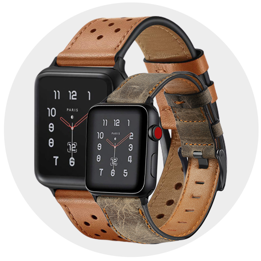 Leatherapple watch bands